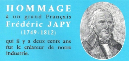 Japy centenaire catalogue 1967-68
